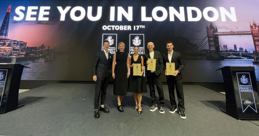 Eden Capital, dublu premiat la Romanian Property Awards și calificat la International Property Awards