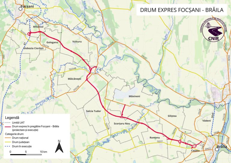 Drumul Expres Braila – Focsani: O contestatie a italienilor de la Webuild poate prelungi depunerea ofertelor