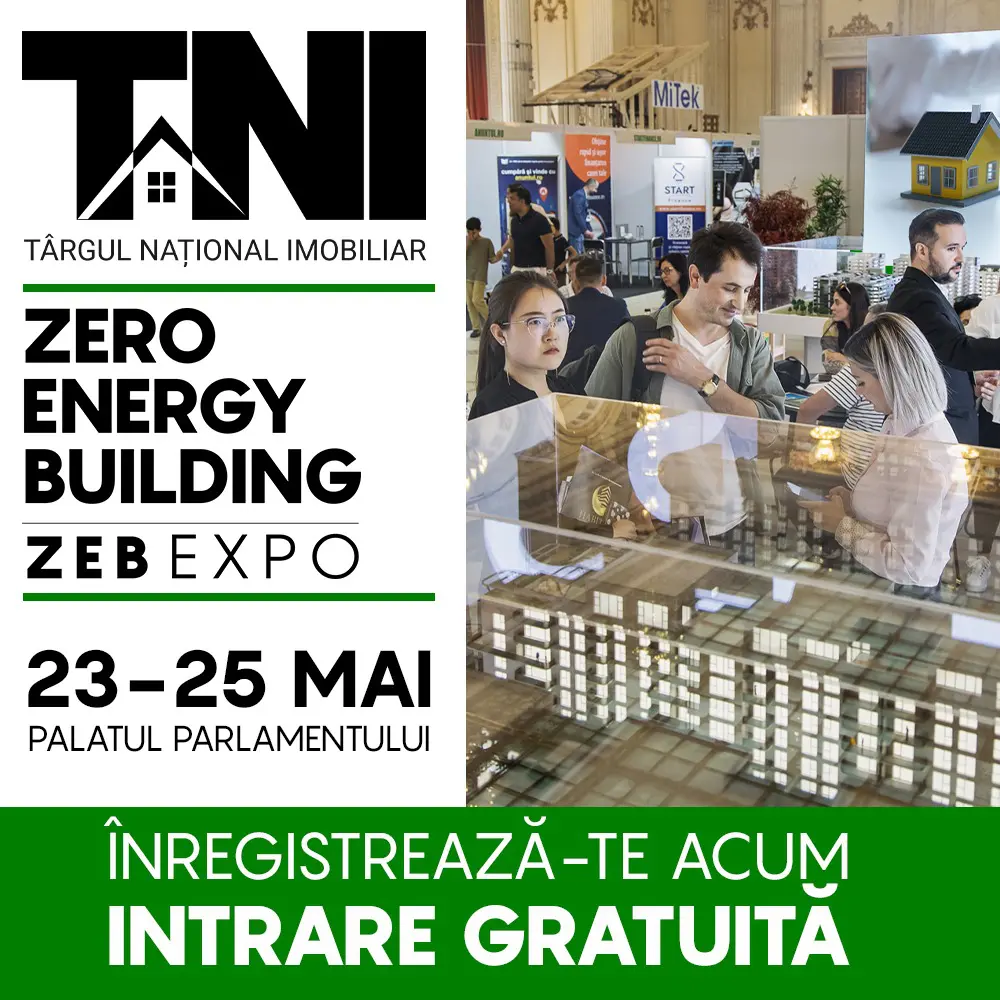 Evenimentul de referință al pieței imobiliare se apropie | Înscrie-te ACUM pentru INTRARE GRATUITĂ la TNI
