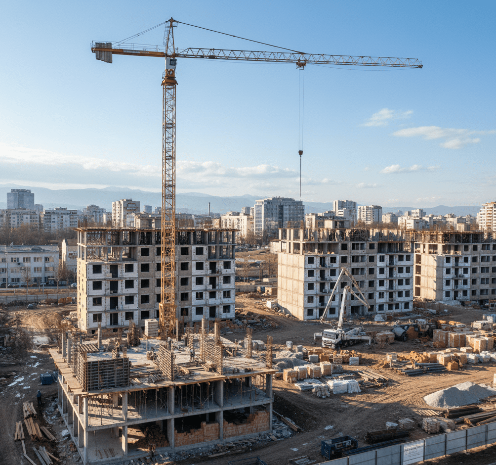 Rezidențialul revine puternic în volumul de construcții la șapte luni