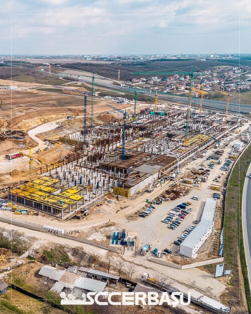 Constructii Erbasu continua lucrarile la Spitalul Regional de Urgenta Craiova