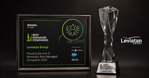 Leviatan Group obține certificarea Best Managed Companies România, acordată de Deloitte