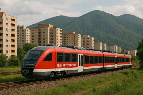 Trenul metropolitan Brasov: Proiectul include mai multe actiuni