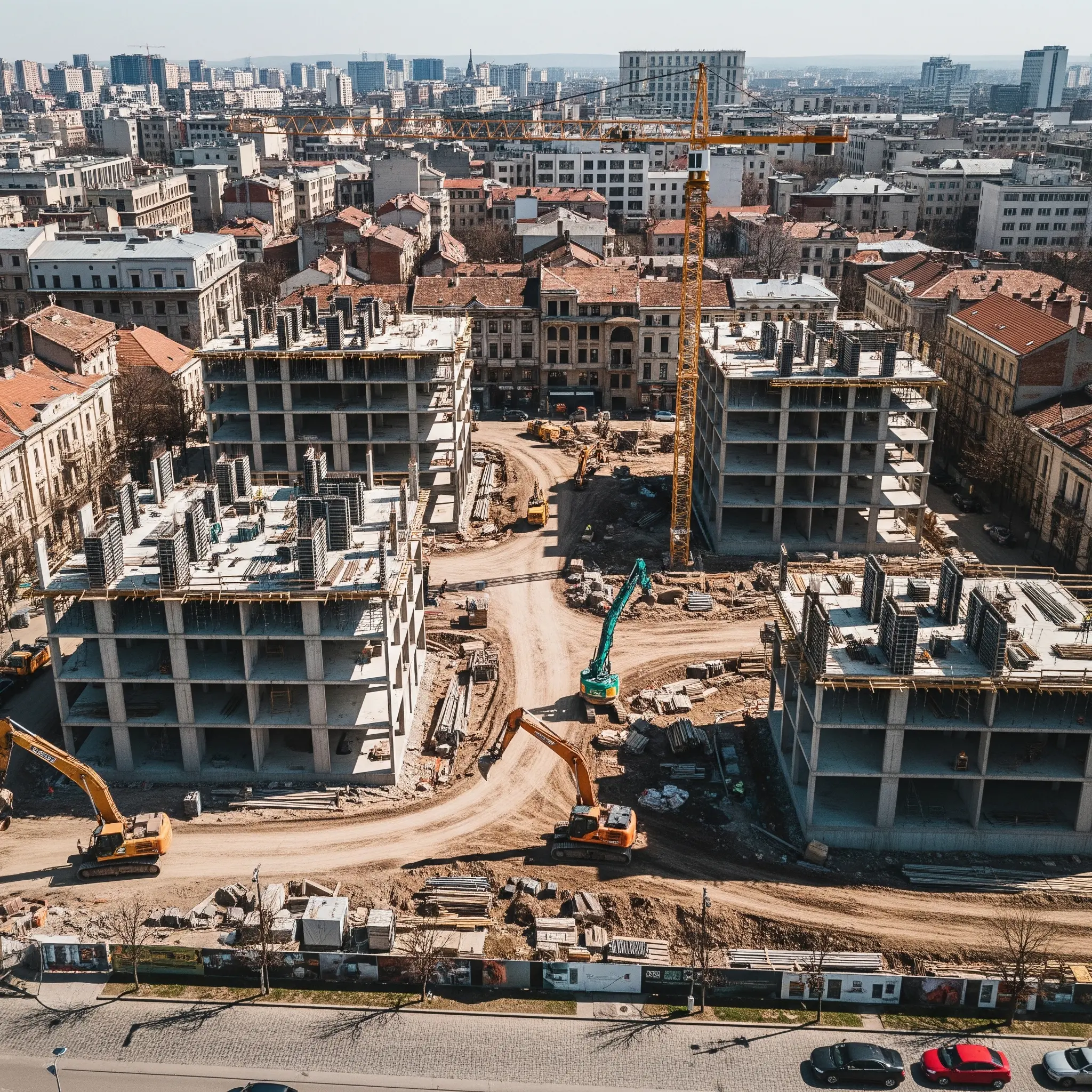 Companiile de construcții, tot mai îngrijorate de lipsa de personal