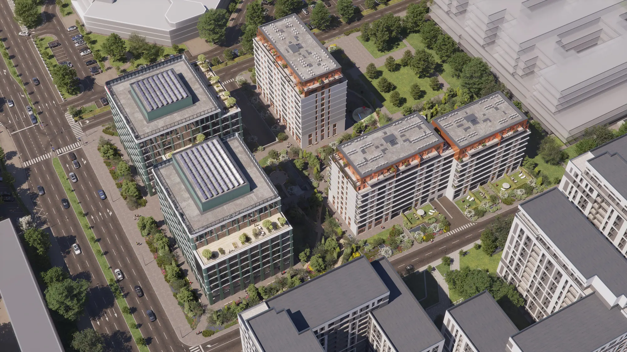 Strabag devine antreprenor general și chiriaș-ancoră al proiectului mixt Queens District din București