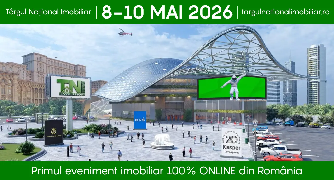 Începe Târgul Național Imobiliar TNI EVOLUTION – 20 de ani de tradiție la un CLICK distanță