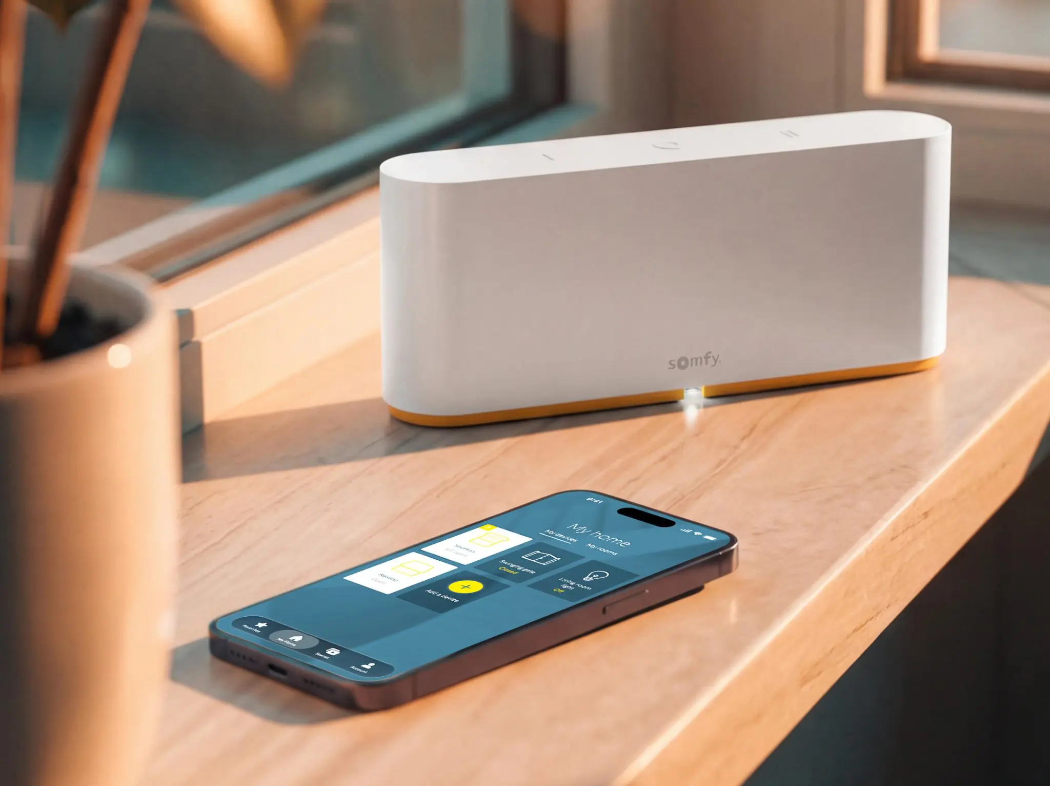 Somfy TaHoma® switch: Management centralizat al locuinței, pentru confort sporit și economii energetice