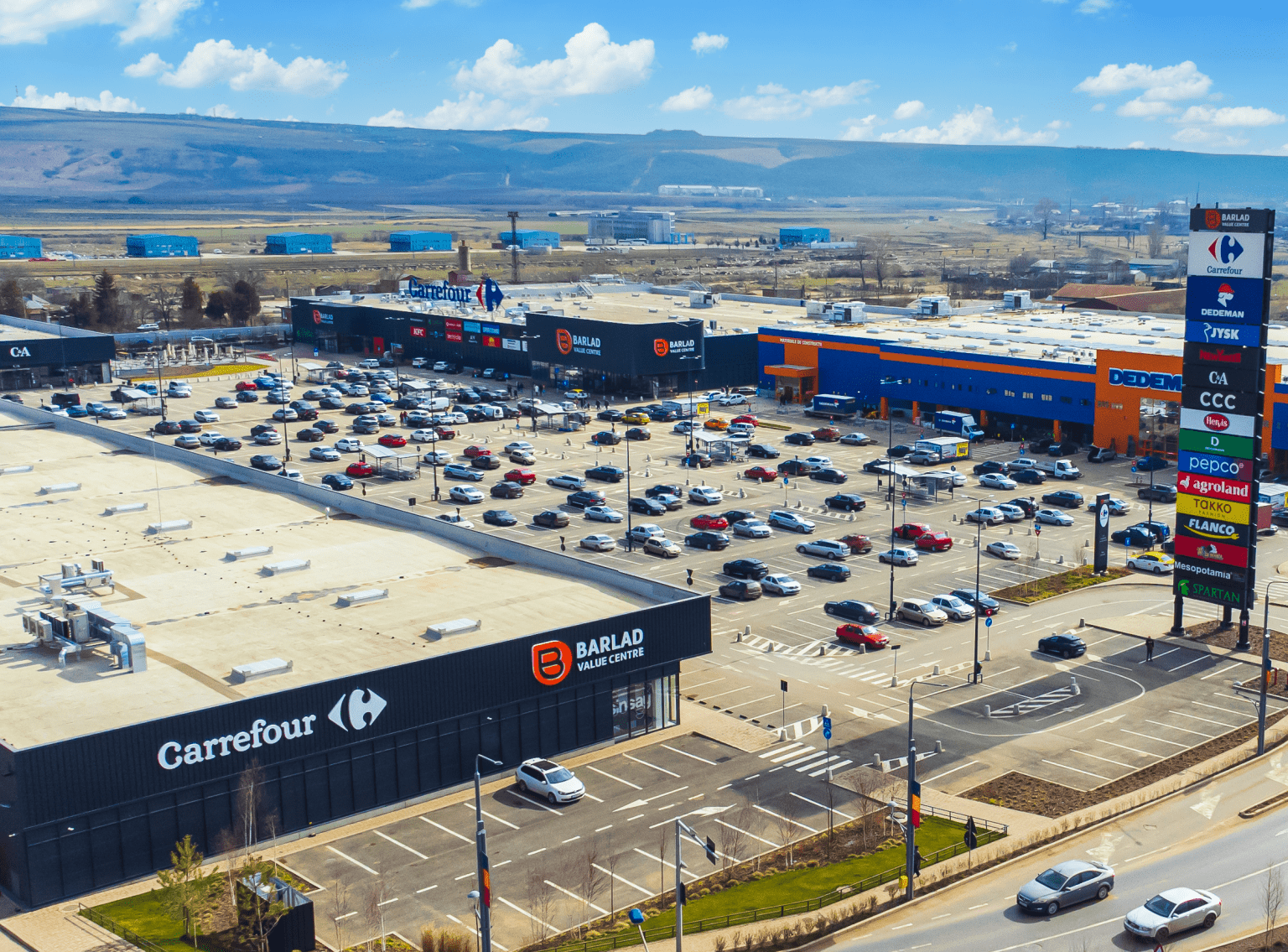 AFI finalizează achiziția a șase parcuri de retail în România
